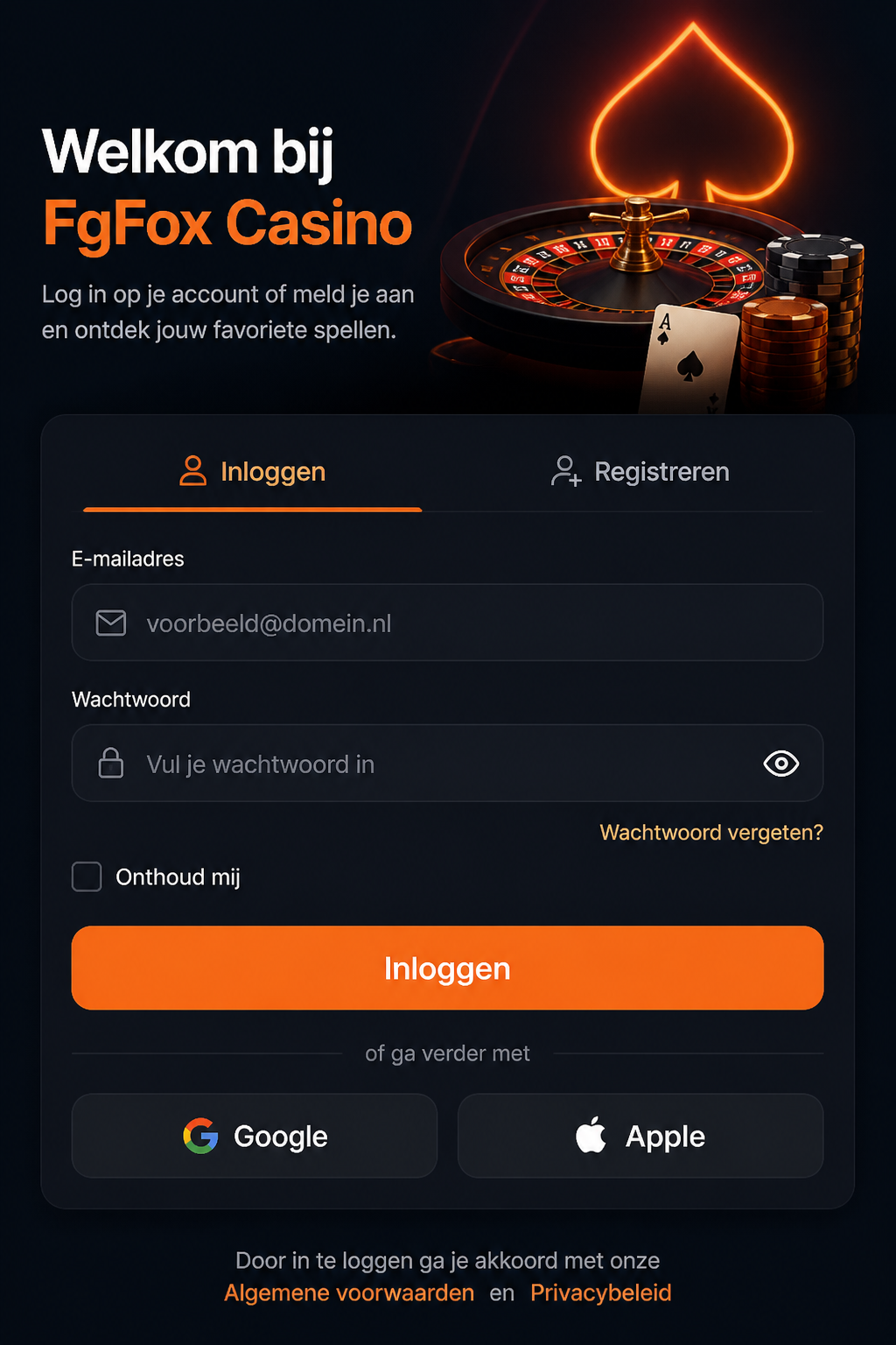 FgFox Casino screen 3